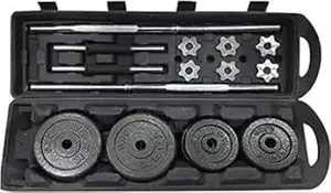50 KGS Dumbell Set With Barbell 50 Kgs.
