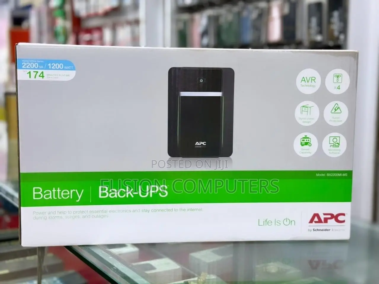 Apc Easy Ups 2200va – Bvx2200li – Ups Battery Backup