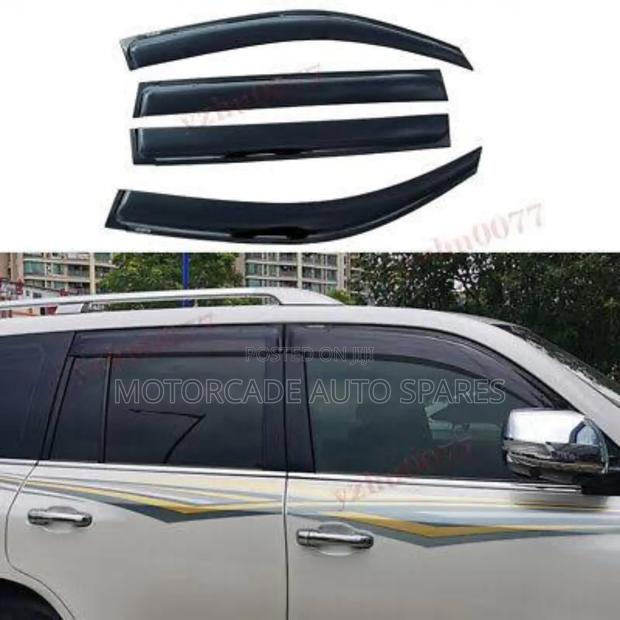 Toyota Landcruiser Prado J120 Windbreakers/Window Visors Set