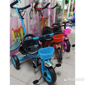 Tricycle With Push Handle - thumbnail 2