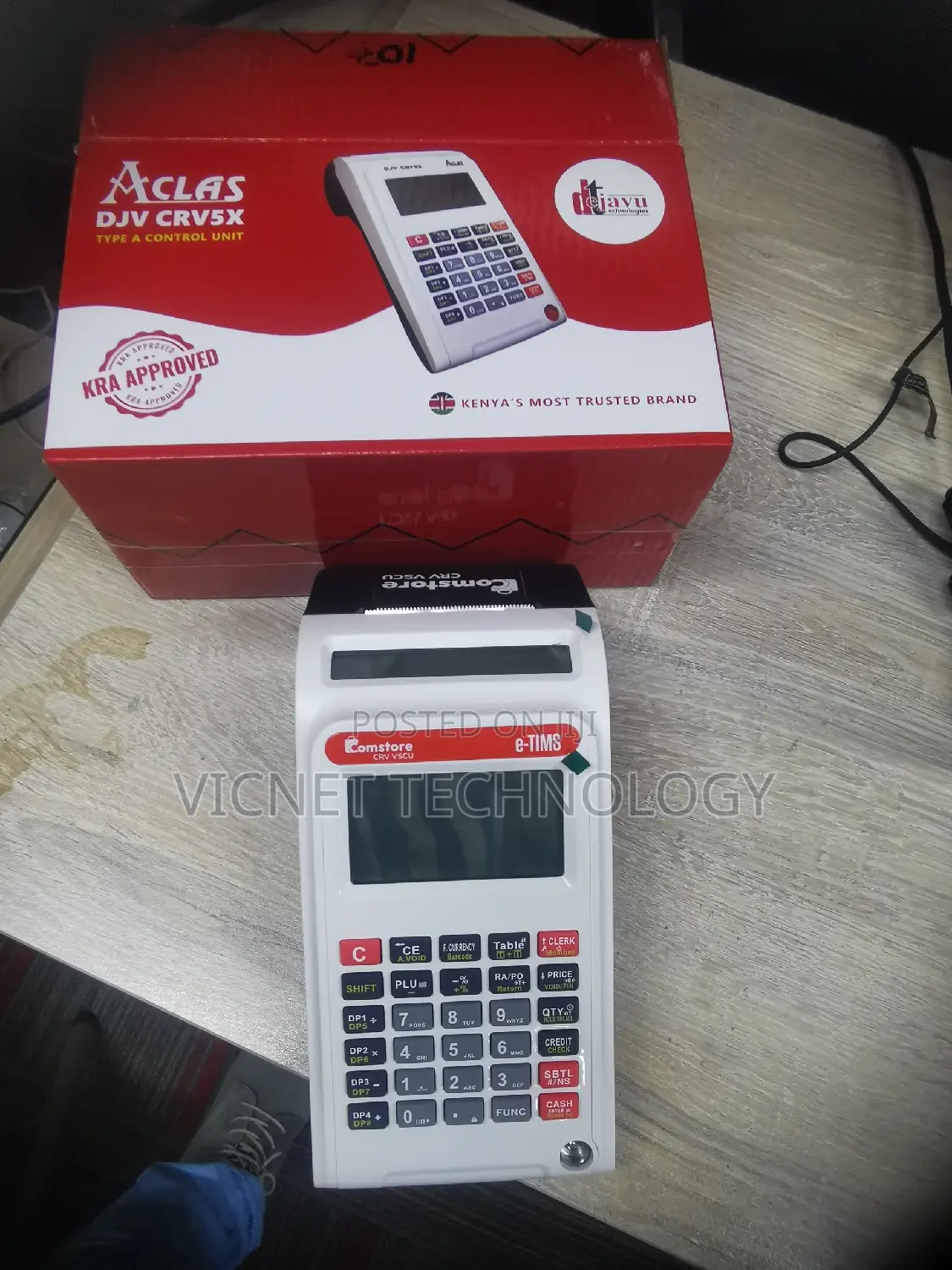 Comstore CRV VSCU Etims Etr Machine
