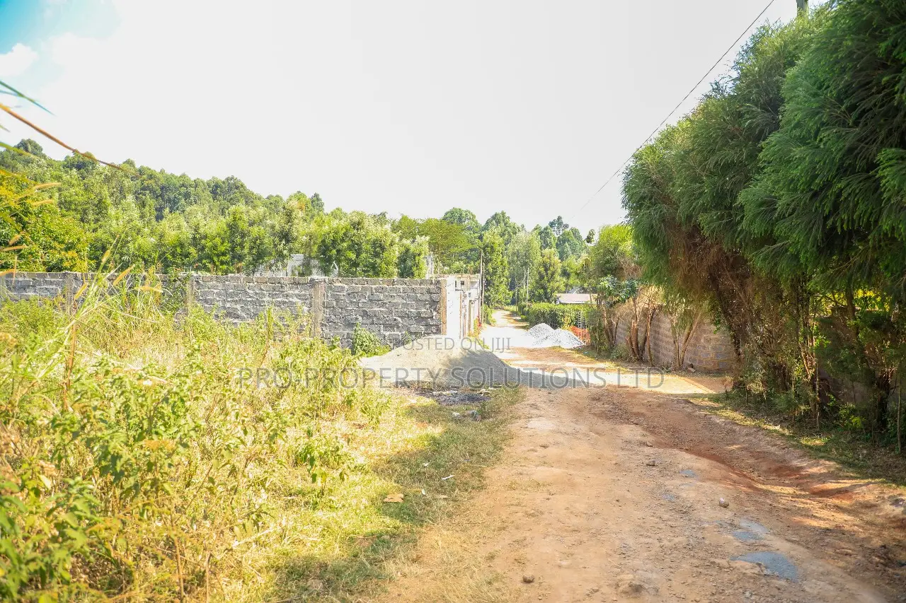 Prime 1/4-Acre Residential Plot for Sale Kikuyu, Thogoto
