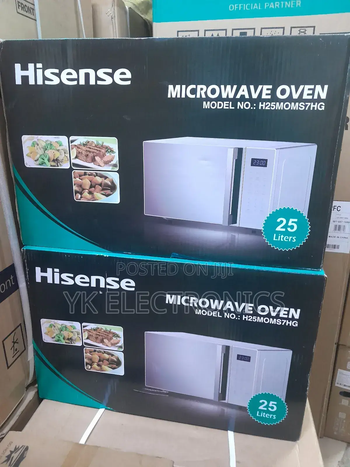Hisense 25l Grill Microwave Oven H25moms7hg