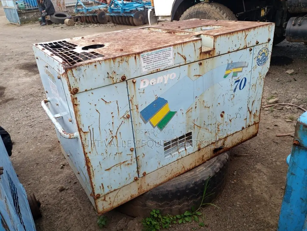 Quality Denyo DPS - 70SPB Air Compressor Ex- Japan