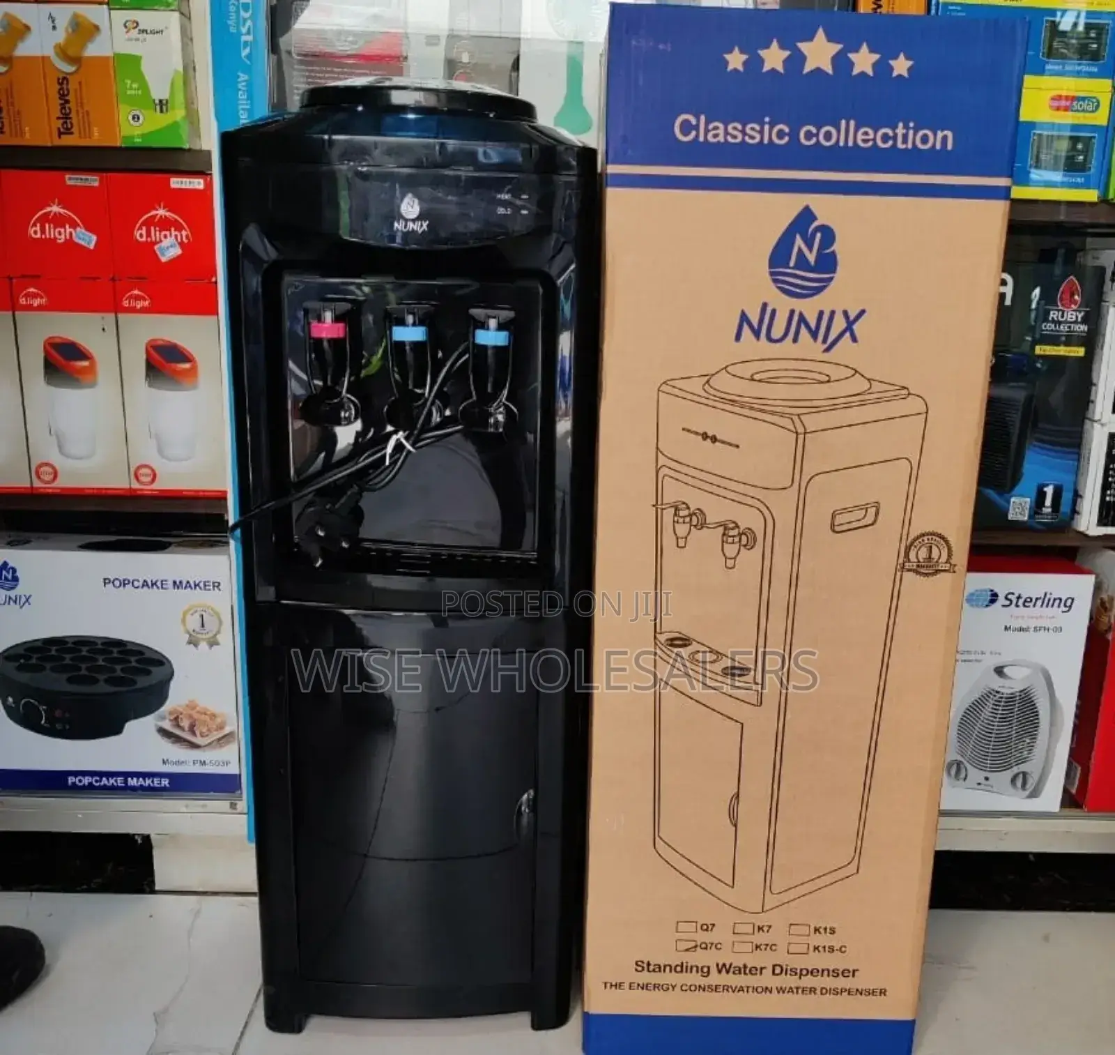 Nunix Q7c 3 Taps Hot, Normal And Cold Water Dispenser *