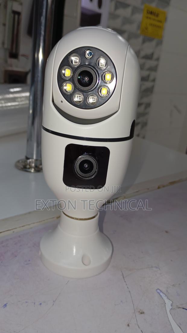 1080P WIFI Dual Lens Bulb Camera V360 Wireless