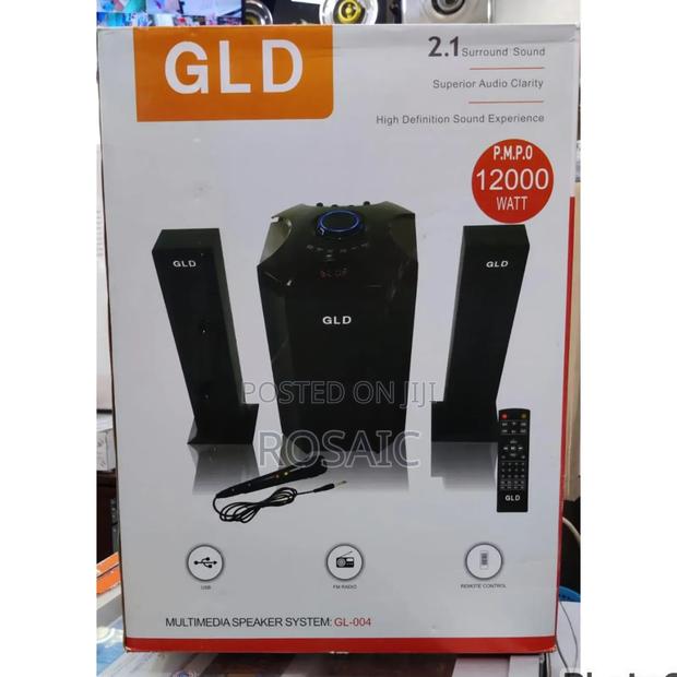 GLD Subwoofer 12000watts 2.1ch