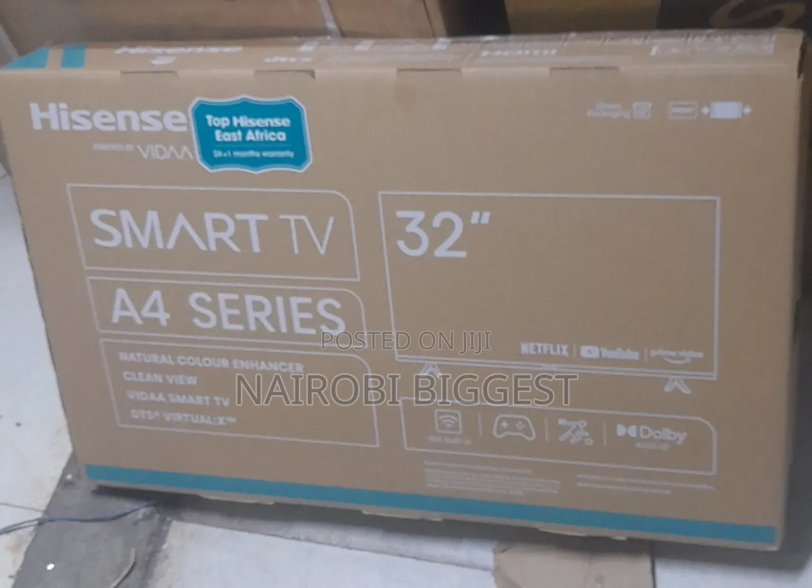 Hisense 32" Vidaa A4 Series Smart Television