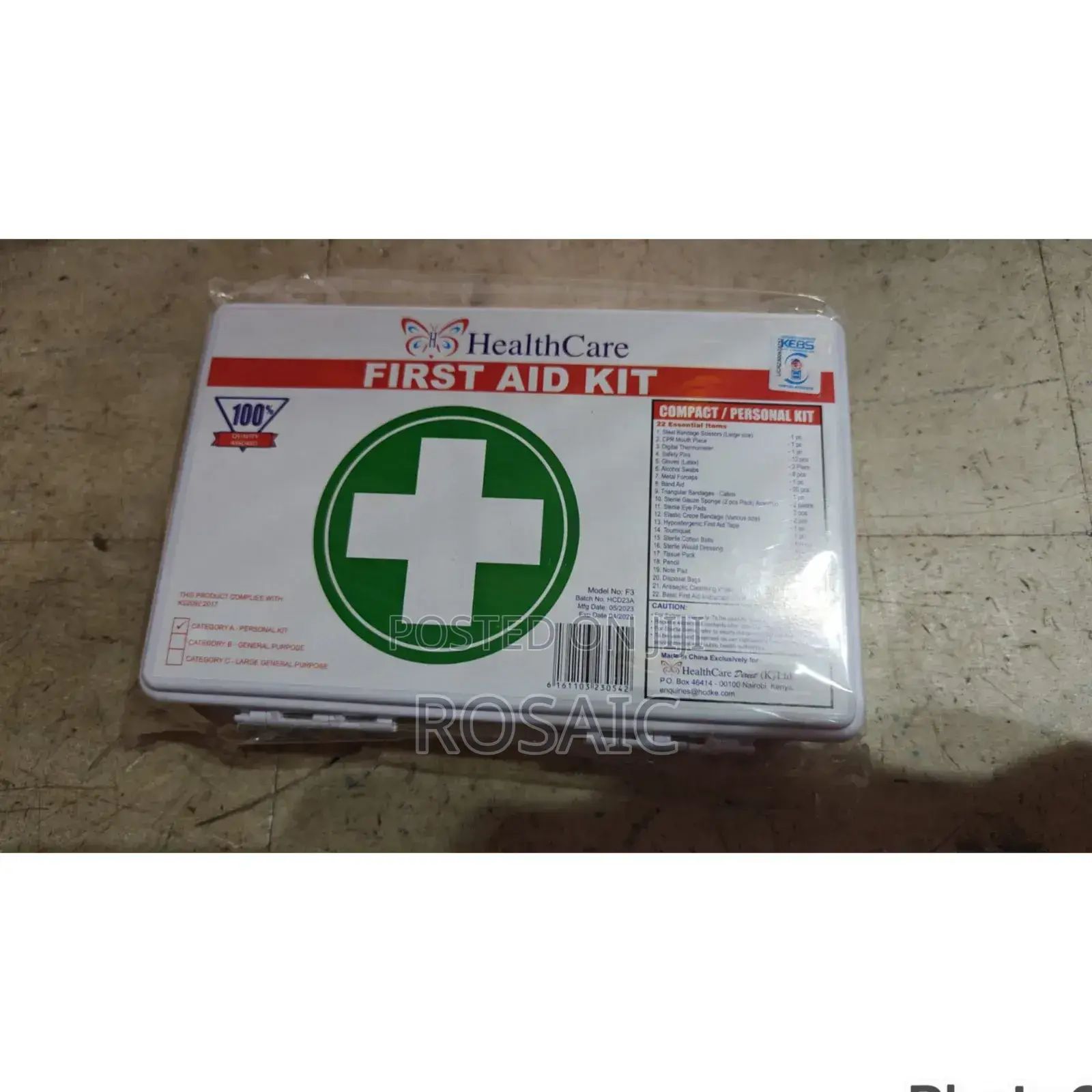 First Aid Kit Safety Kit