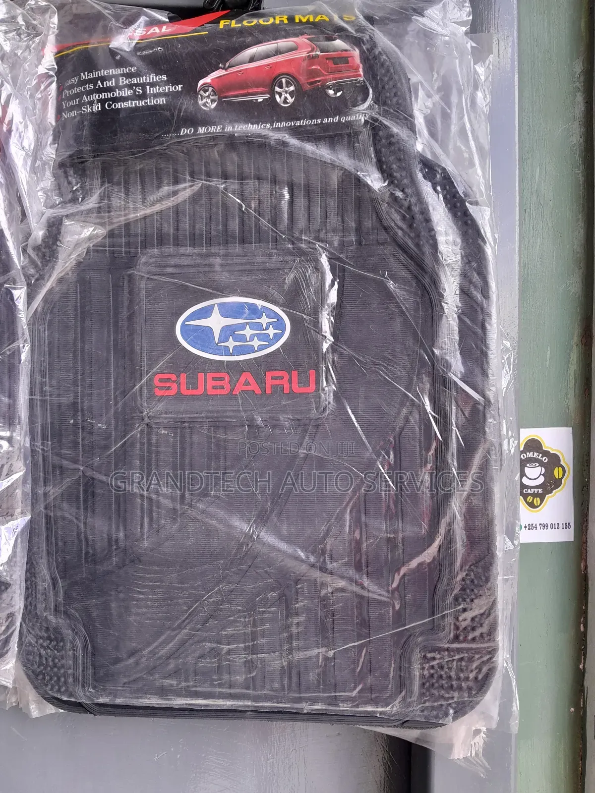 Subaru  Branded  Mats  (Blacked Edition)