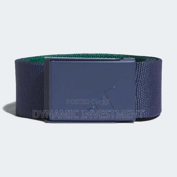 Adidas Golf Reversible Webbing Belt – Blue - main view