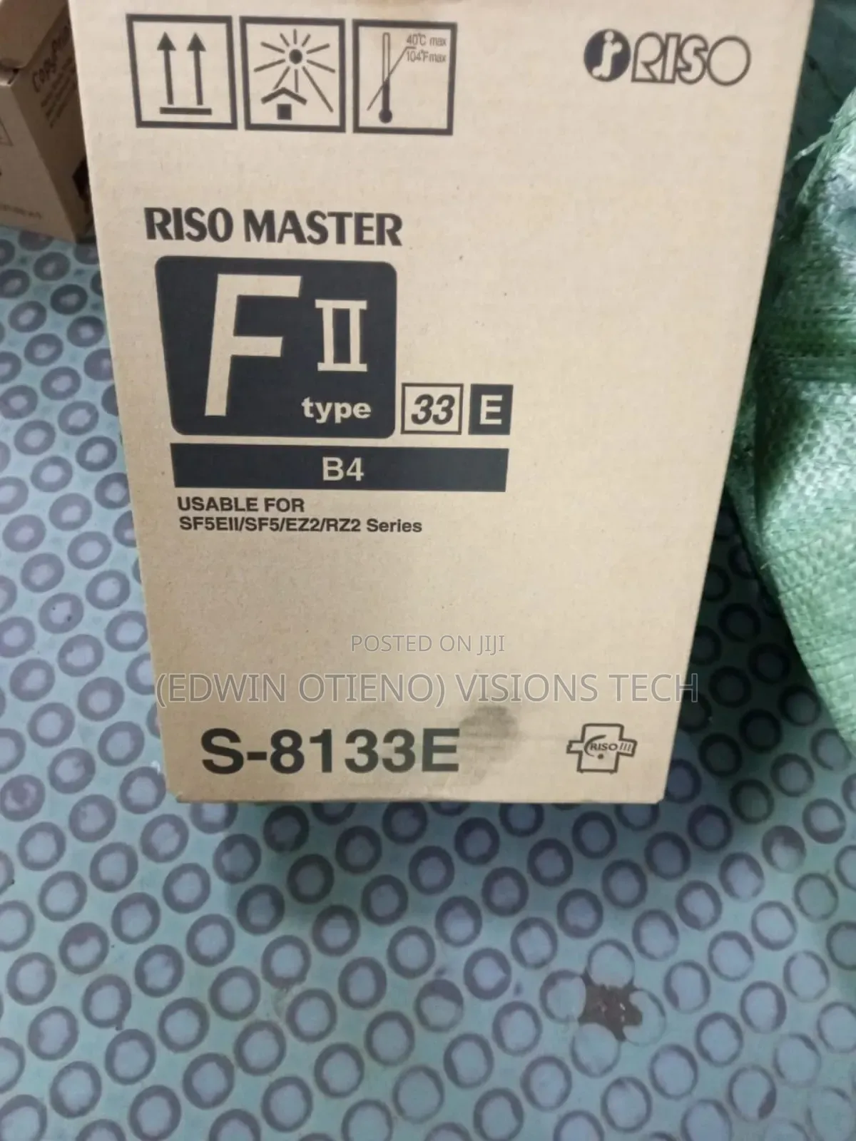 Riso B4 Size Masters S-8133e