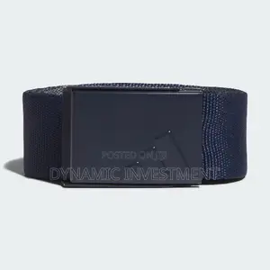 Adidas Golf Reversible Webbing Belt – Blue/Gray