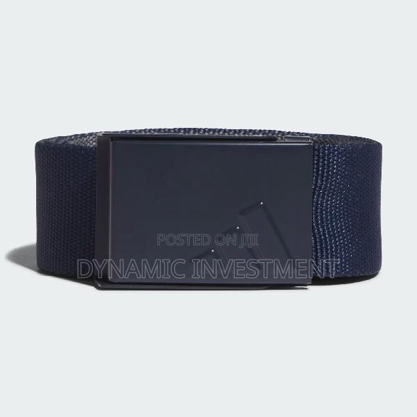 Adidas Golf Reversible Webbing Belt – Blue/Gray - main view