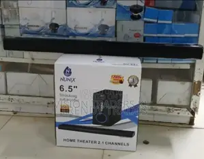 Sound Bar 2.1ch Nunix Sub Woofer System BT/USB/FM Tall Boy.
