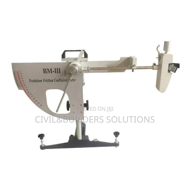 Pendulum Friction Coefficient Meter(PFCM) - main view