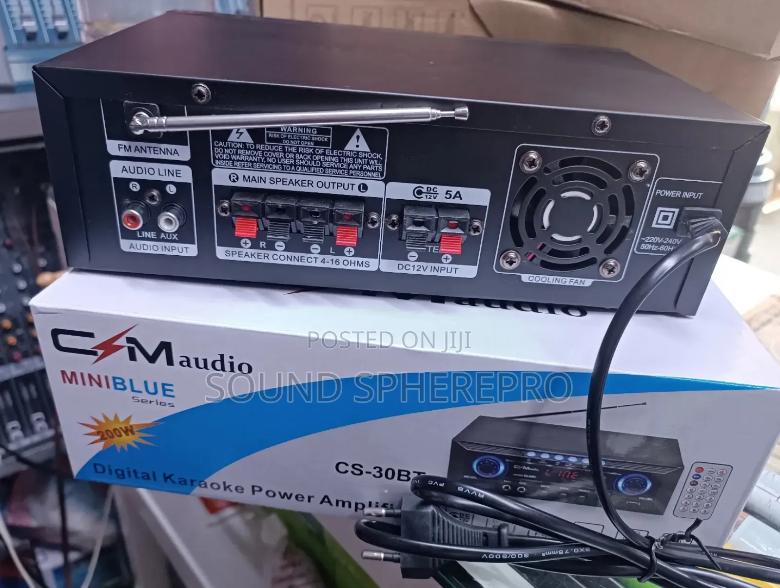 CM Audio CS30BT Amplifier
