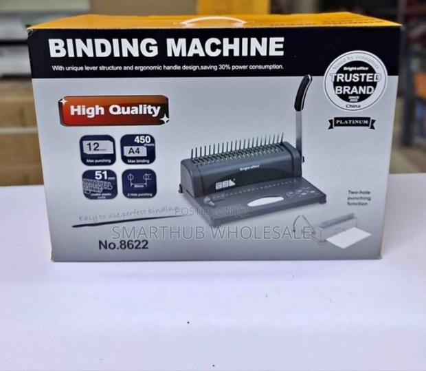 A4 Binding Machine ** - main view