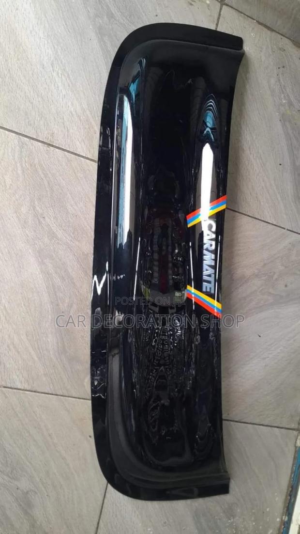 Universal Roof Visor Black Car Mate