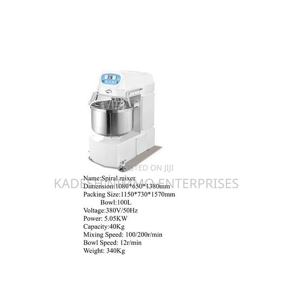 340kg Electric Spiral Mixer - main view