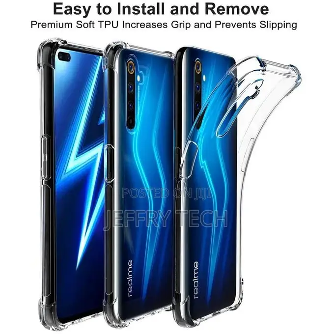 Realme 6 Pro King Kong Anti-Shock Transparent Cover