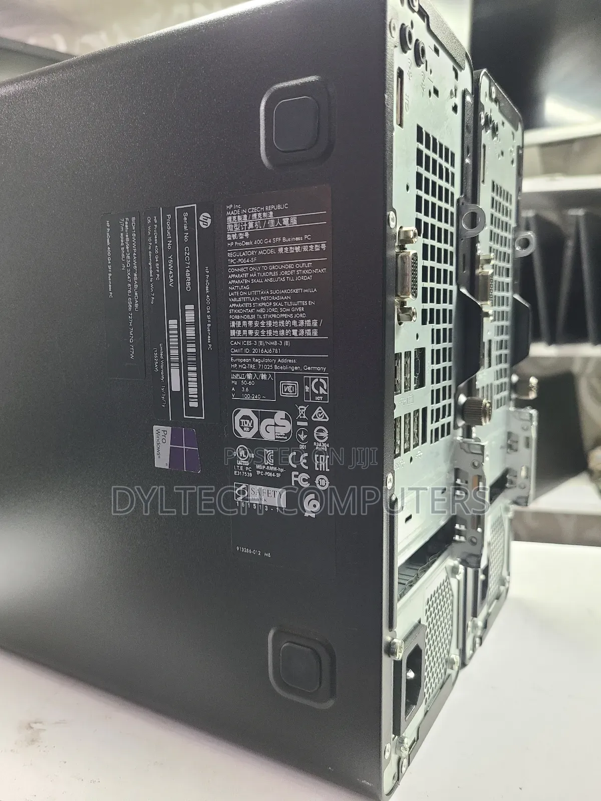 Desktop Computer HP ProDesk 400 G4 8GB Intel Core i7 HDD 1T