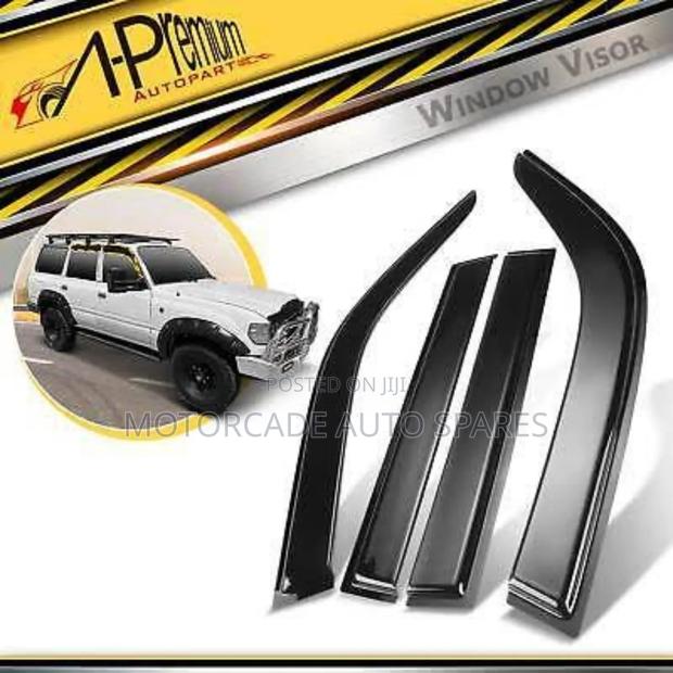 Landcruiser Fj 100 Series Windbreakers/Window Visors Set