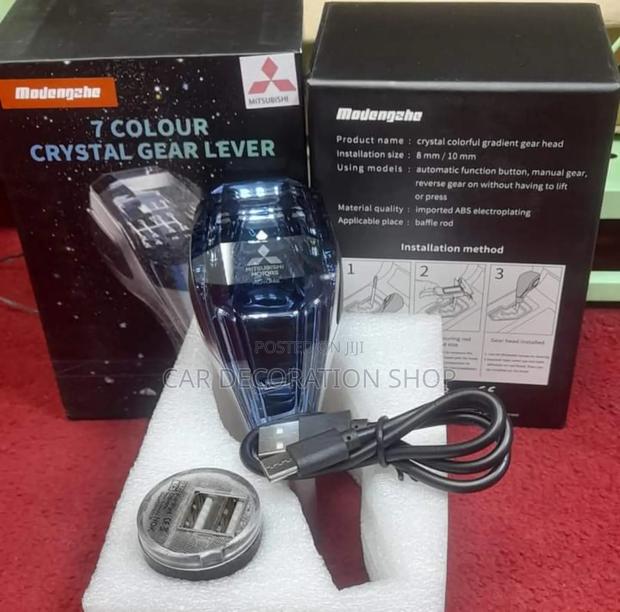 Mitsubishi Crystal Gear Knob for Auto/Manual Cars