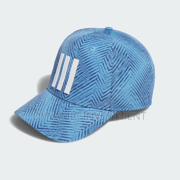 Adidas Golf Tour 3-Stripes Print-Light Blue - main view