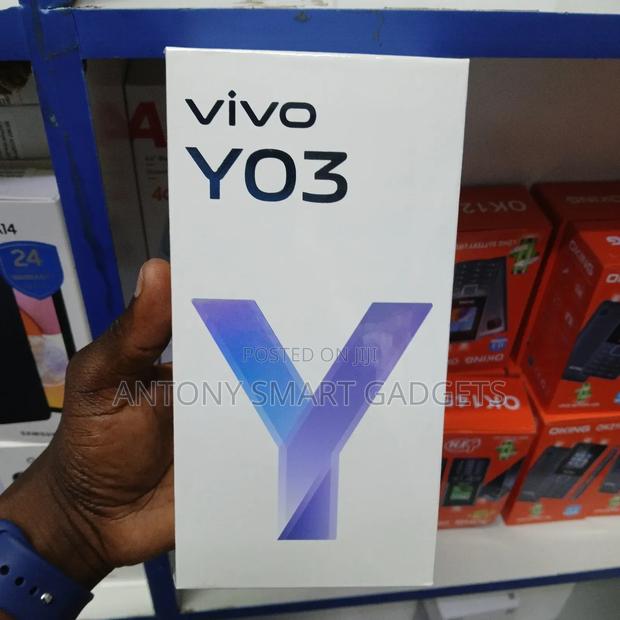 New Vivo Y03 128 GB Black