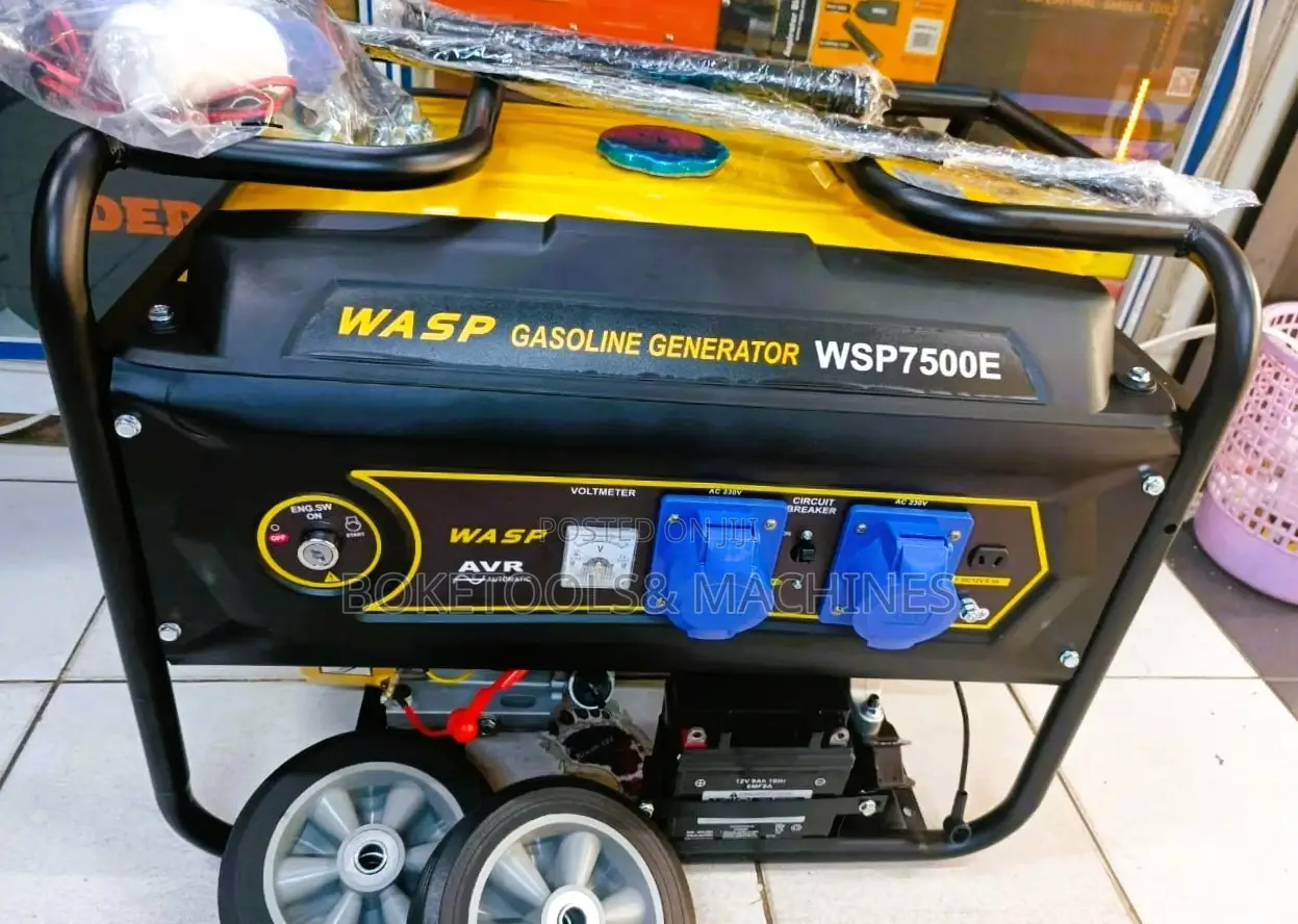 Wasp 7.5kva Petrol Generator