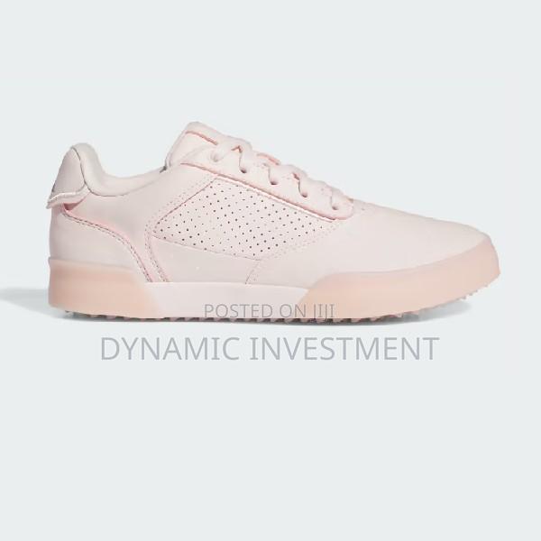 Adidas Ladies Retrocross Spikeless Golf Shoes-Pink