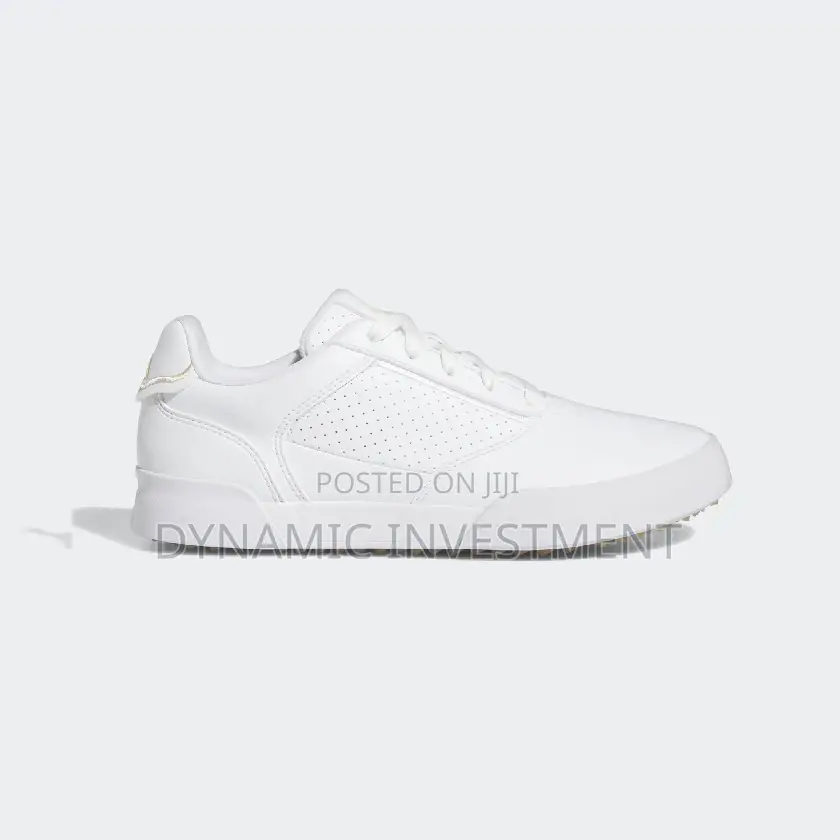 Adidas Ladies Retrocross Spikeless Golf Shoes-White