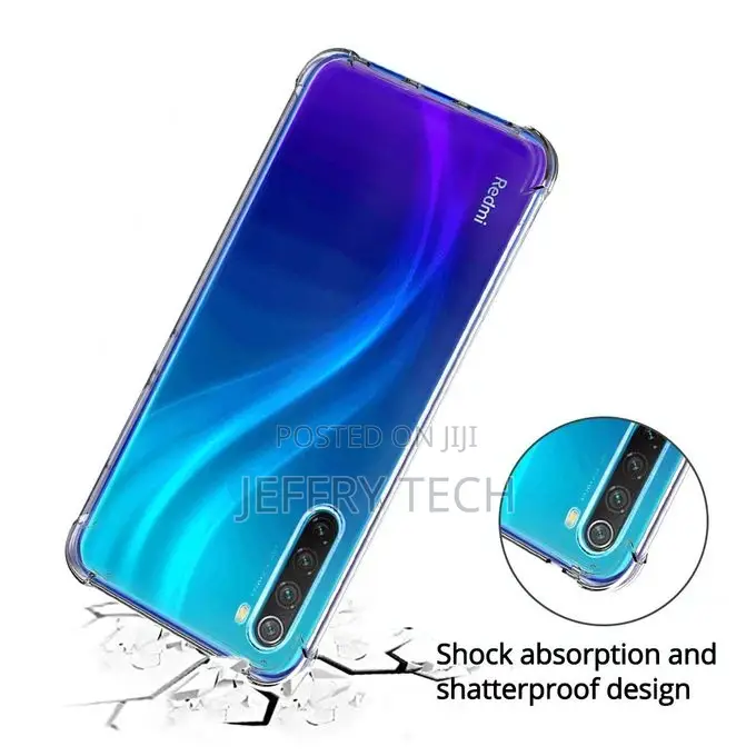 Anti-Shock Transparent Case for Xiaomi Redmi Note 8
