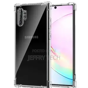 Samsung Note 10 Plus Anti-Shock Cover - Clear