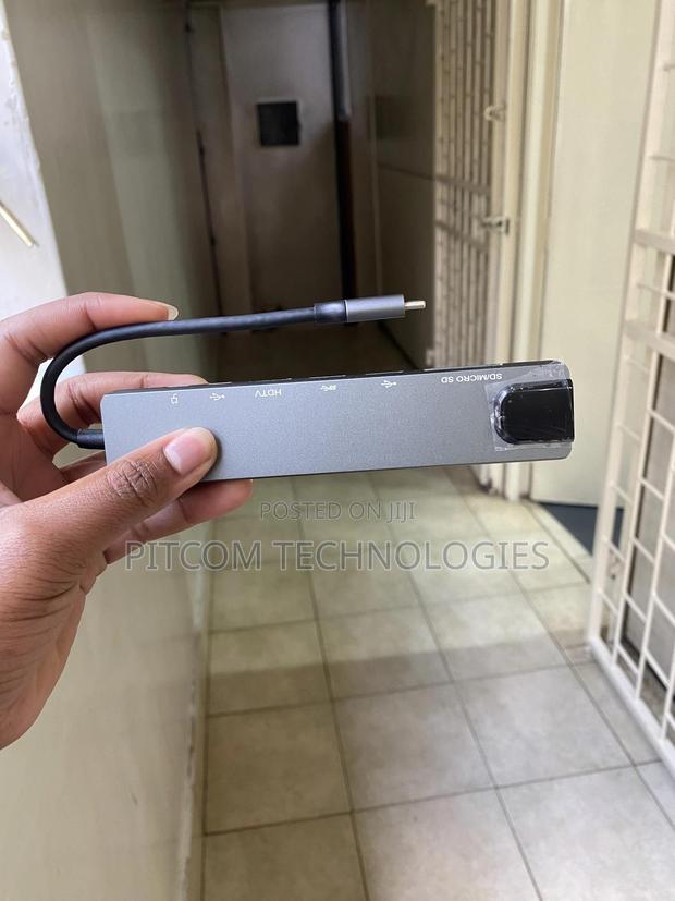 8 in 1 Type -C HUB /8 Ports HUB Type -C - thumbnail 3