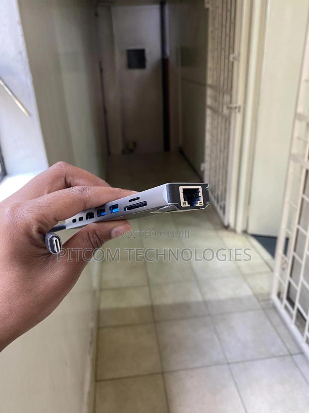 8 in 1 Type -C HUB /8 Ports HUB Type -C - thumbnail 4