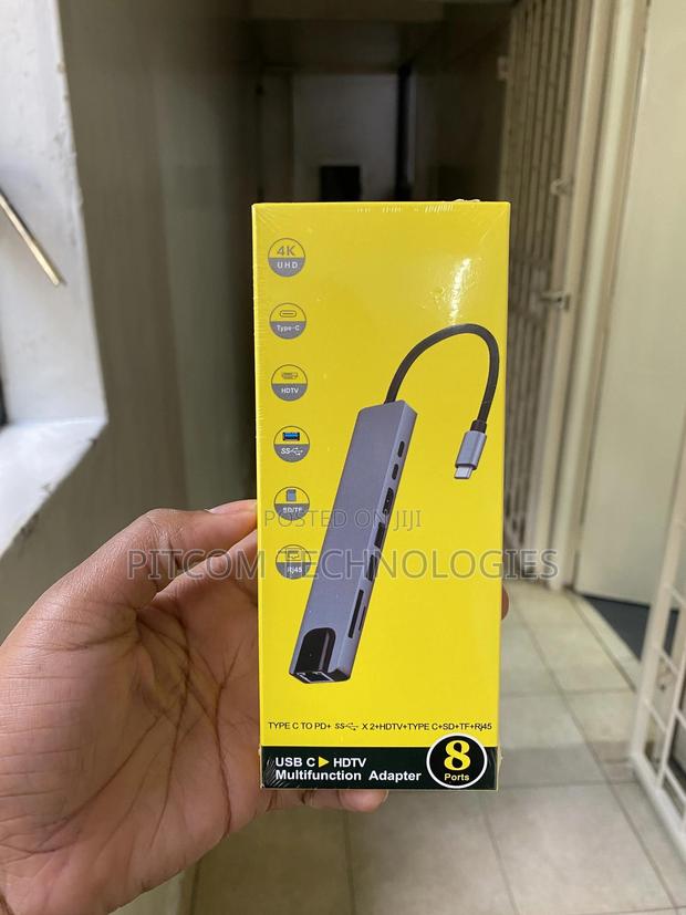 8 in 1 Type -C HUB /8 Ports HUB Type -C - main view