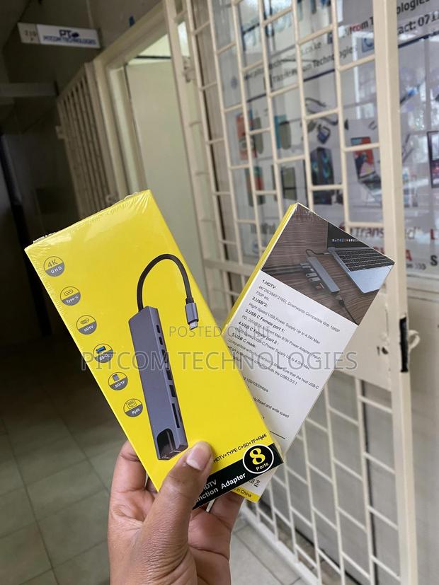 8 in 1 Type -C HUB /8 Ports HUB Type -C - thumbnail 5