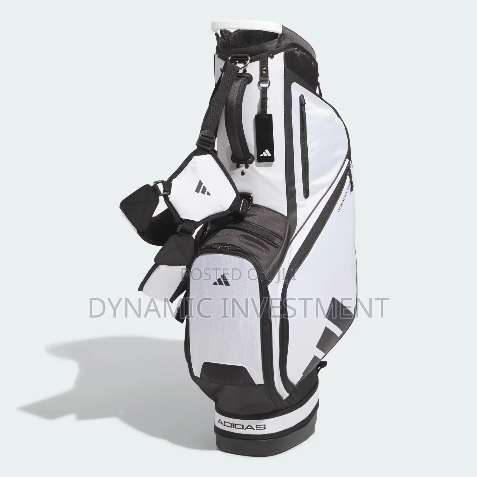 Adidas Golf Stand Bag – White / Black