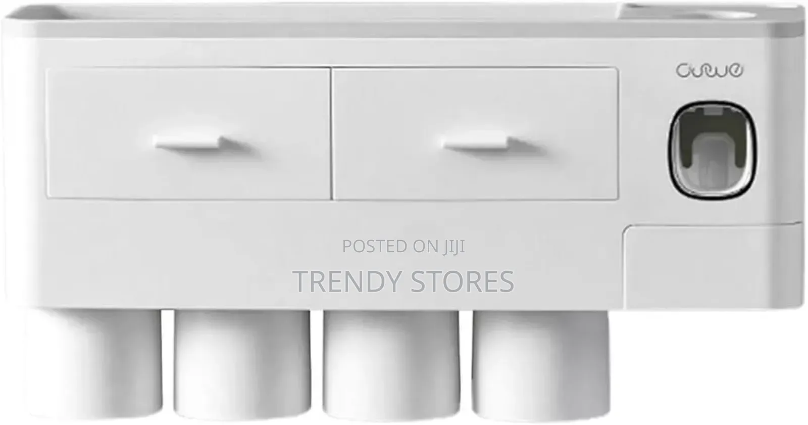 4 Cups Toothbrush Holder