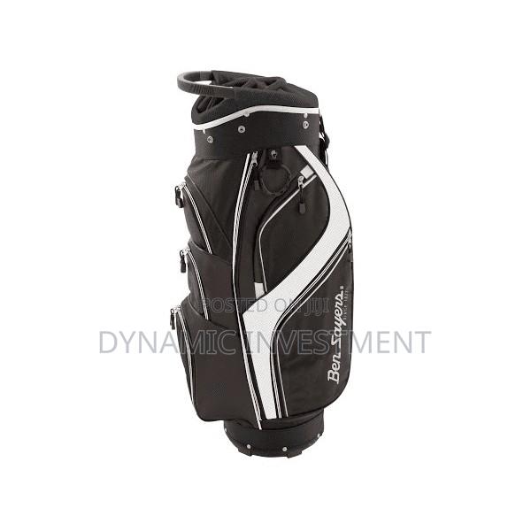 Ben Sayers Deluxe Cart Golf Bag (Black / White) - main view