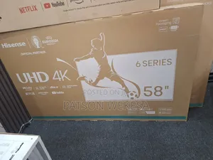 Hisense 58′′ 58a6n (New 2024) Vidaa Smart Uhd Tv