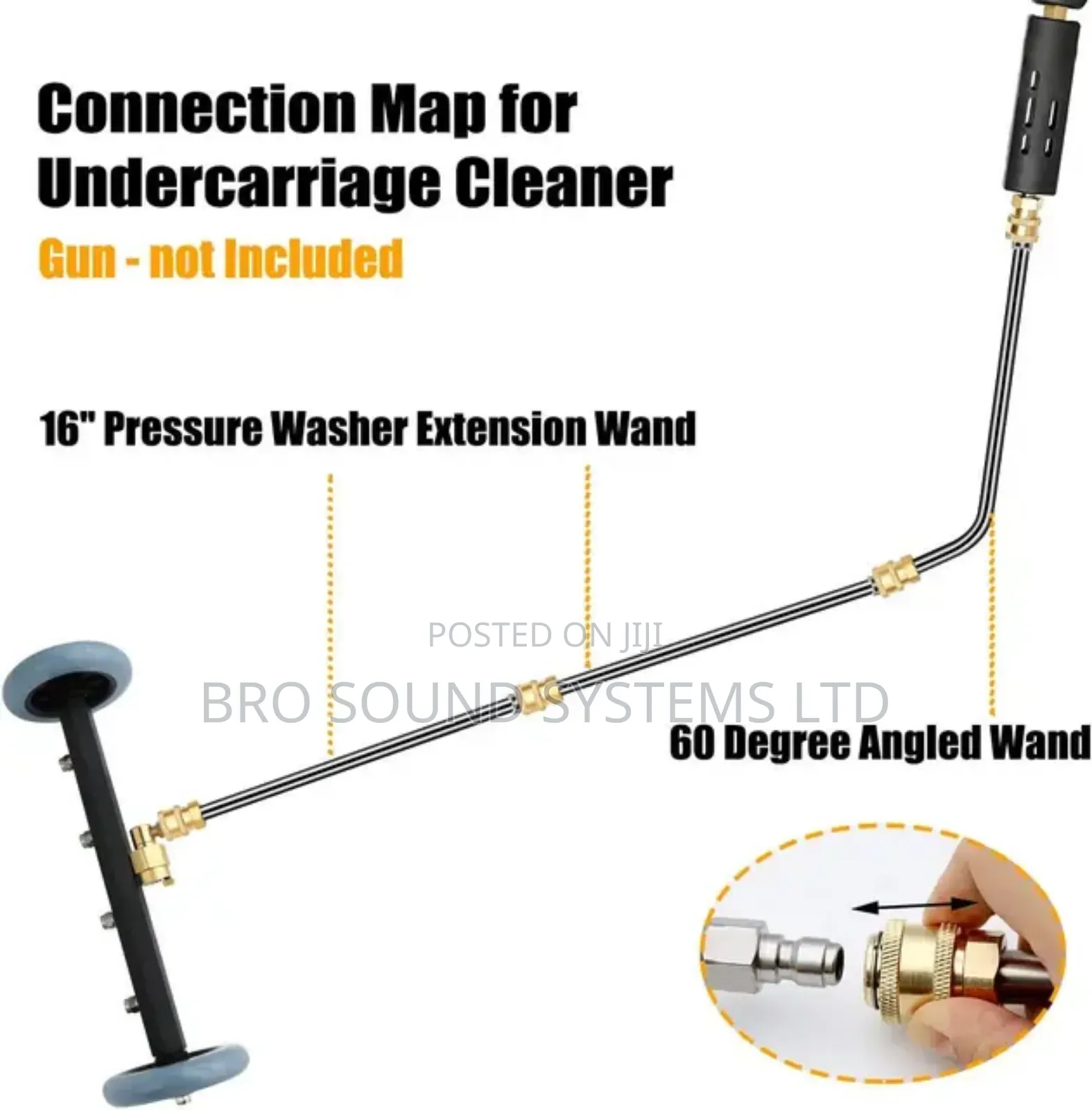 Car Underwash Body Wash All Purpose Spray Gun