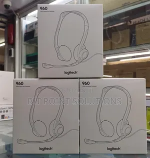 Logitech H960 Headphones With Noise Cancelling Mic '! H960