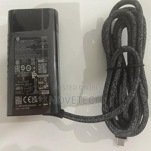 HP 65W Usb-C Type C Adapter Charger HP ENVY Elitebook X360