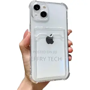 iPhone 15 Wallet Cover Transperent Case