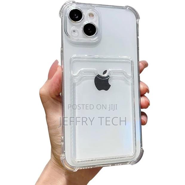 iPhone 15 Wallet Cover Transperent Case - main view