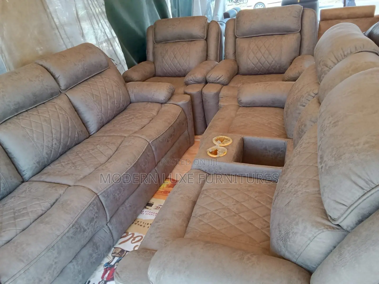 Classy and Modern 7 Seater Reclinerlike Sofa
