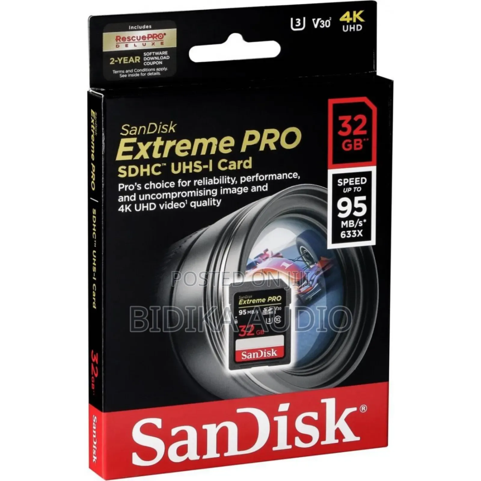 Sandisk 32GB Extreme PRO SDHC UHS-I Memory Card